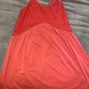 Orangeish/red dress